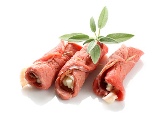 Involtini di carne - Meat rolls - 36547151