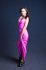 Obraz premium woman in evening dress.