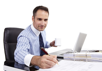 Business, Mann, Büroangestellter 01