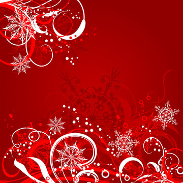 Template christmas background, vector