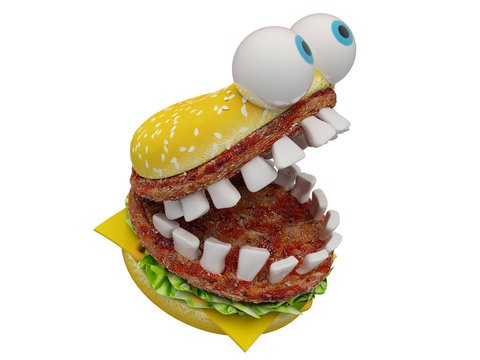 Crazy burger