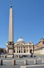 Basilica di San Pietro, Roma - obrazy, fototapety, plakaty