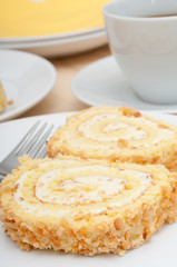 Swiss Roll Dessert