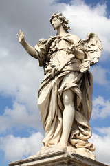 Rome statue - Saint Angel Bridge