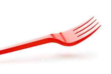 Fork isolated on white