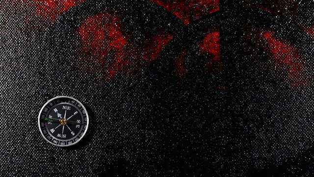 Background with compass