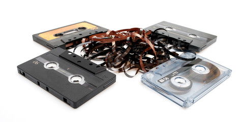 Retro Audio Cassette Tapes