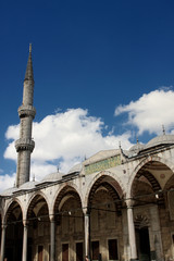 Fototapeta na wymiar Sultan Ahmed Mosque