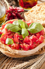 Le Freselle mit bruschetta
