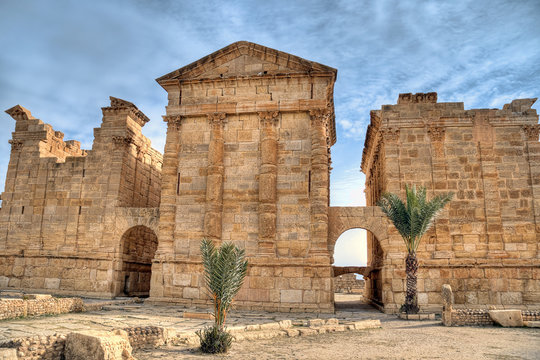 Famous ruins od Sbeitla