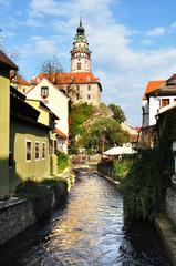 Cesky Krumlov.Czech republic