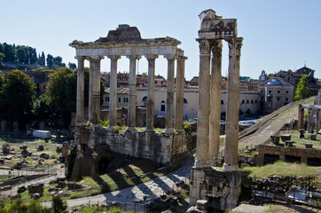 Roman Forum in Rome, Italy
