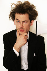 Pärchen mit Megaphone