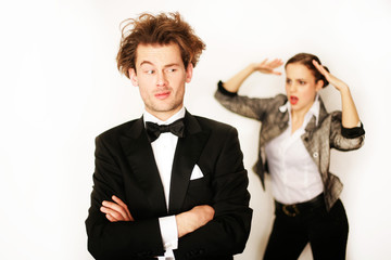 Ehepaar mit Problemen