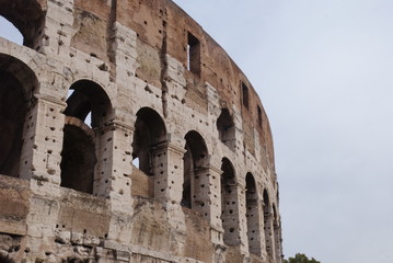 Obraz premium arches of Colosseum, Rome