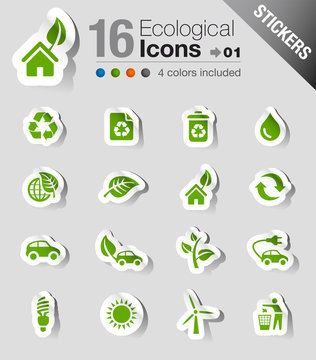 Stickers - Ecological Icons