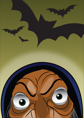 Strega e pipistrelli