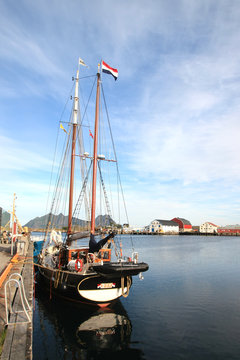 Old sailor in Lofoten