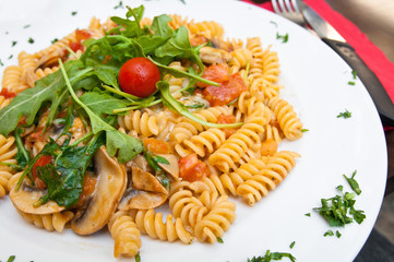 Italian meat sauce noodles