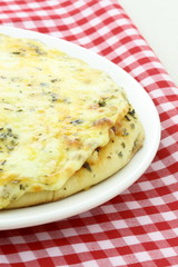 delicious italian cheese pizza