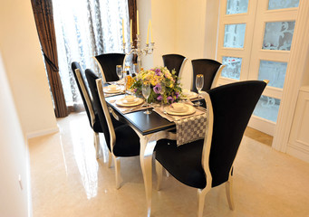 luxury dining room