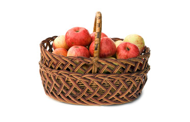 the basket of apples