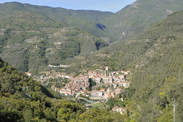 pigna village, liguria