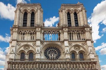 Obraz na płótnie Canvas Katedra Notre Dame w Paryżu