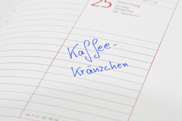 Kaffeekränzchen Termin