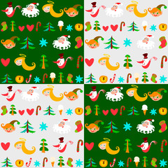 Christmas background, New Year's wallpapers