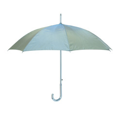 Classic umbrella isolated over white background