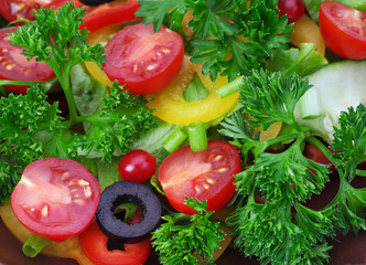 salad closeup