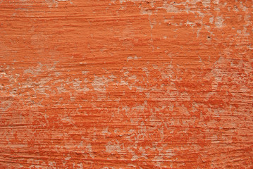 Old brick red wall is closeup