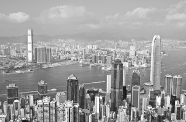 Naklejka premium hongkong