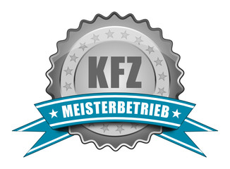 KFZ Meisterbetrieb - Plakette