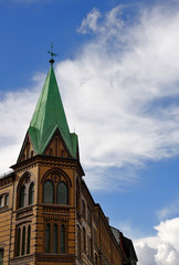 Fototapeta na wymiar Church in Oslo, Norway