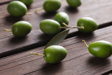 Green olives