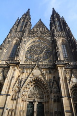 Fototapeta na wymiar Praga - Katedra Świętego Wita