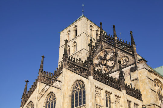 der St. Paulus Dom zu M&uuml;nster - Detailaufnahme
