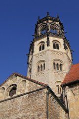 Fototapeta na wymiar die St. Lugerie Kirche in Münster