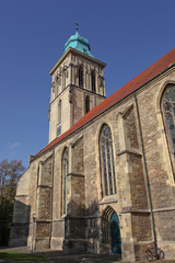 Obraz premium die St. Martini Kirche in Münster