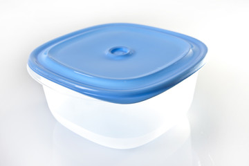 Empty Plastic Food Container