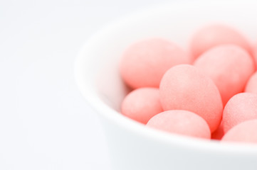 Pink candies