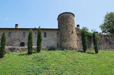 Fototapeta na wymiar Castle of Rivalta. Gazzola. Emilia-Romagna. Italy.