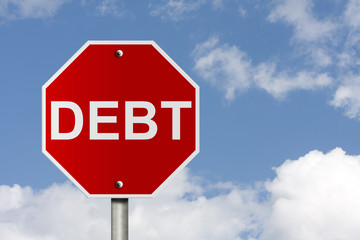 Stop getting into debt