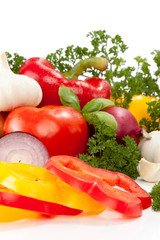 Fresh organic ingredients