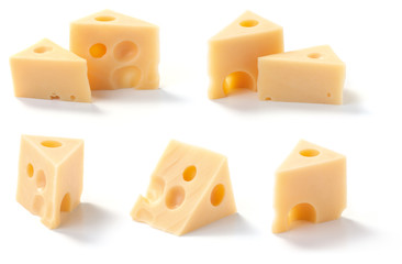 Cheese pieces