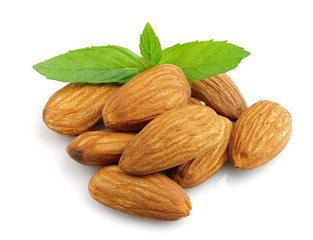 Almonds with mint