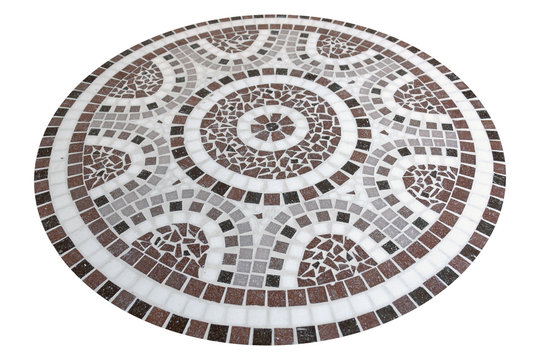 abstract mosaic pattern
