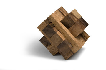 wooden 3D puzzle